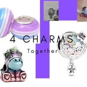 Unicorn charm set